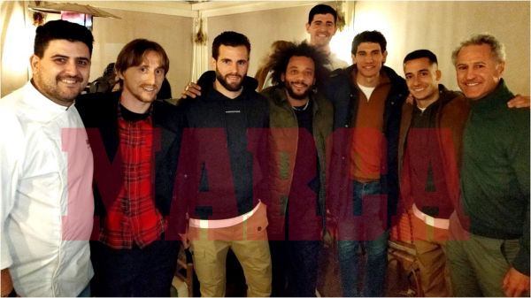  عکس؛ جشن صعود بازیکنان رئال مادرید با ضیافت شام