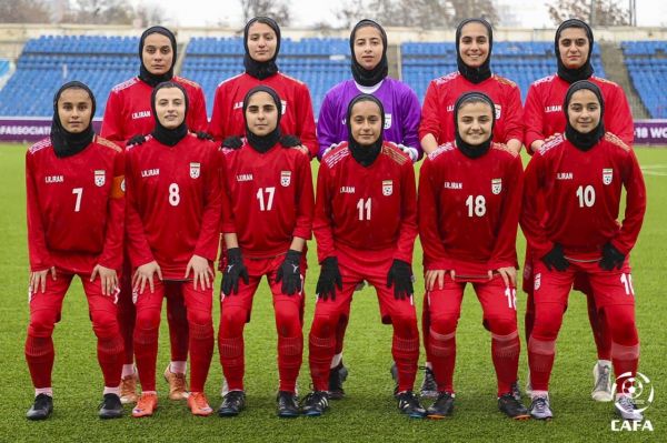  صدرنشینی دختران فوتبالیست ایران در دومین روز از تورنمنت کافا