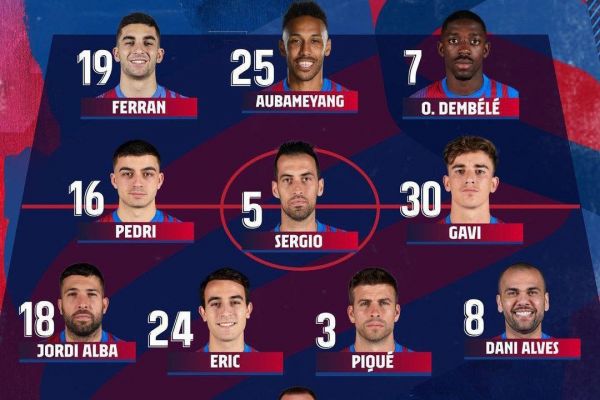  ترکیب بارسلونا و اوساسونا؛ ژاوی و استفاده از دمبله کنار ستاره جدیدش