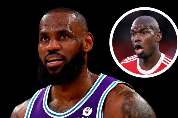  شباهت ستاره منچستریونایتد به پادشاه بسکتبال