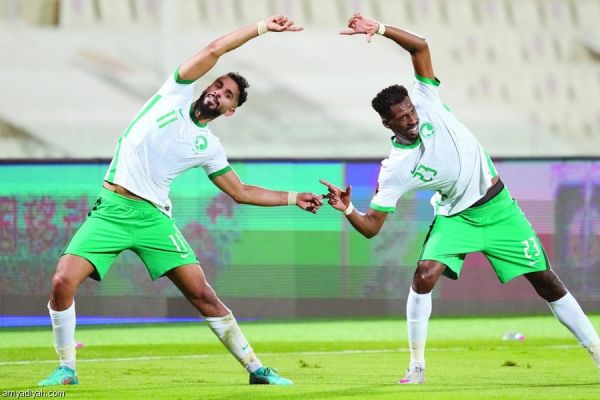  جشن ششمین صعود عربستان؛ از شارجه تا جده