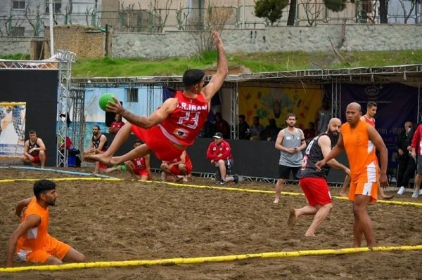 هندبال ساحلی قهرمانی آسیا ایران در برابر عمان شکست خورد