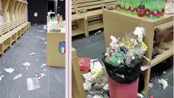  اقدام زشت بازیکنان ایتالیا؛ رختکن کثیف پالرمو در شب فاجعه