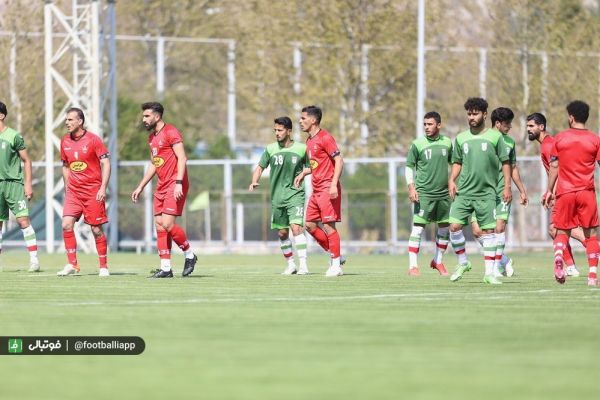 گزارش تصویری  تیم ملی امید 3 - پرسپولیس یک  دیدار دوستانه