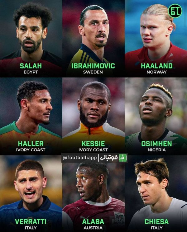  اینفوگرافی  ستارگانی که در جام جهانی قطر حضور نخواهند داشت