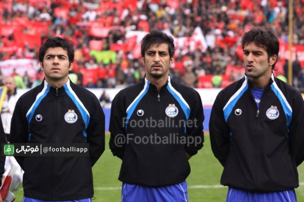  نوستالژی  حنیف عمران‌زاده، هادی شکوری و پژمان منتظری مدافعان استقلال در لیگ نهم