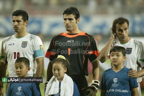  نوستالژی  یحیی گل‌محمدی ، ابراهیم میرزاپور و علی دایی ستون فقرات تیم ملی در جام ملت‌های آسیا ۲۰۰۴