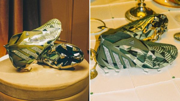 رونمایی از کفش های جدید پوگبا حاوی کریستال
