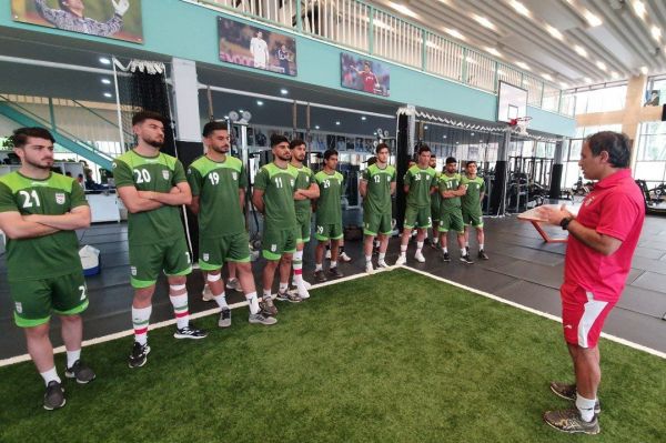  تمرین صبحگاهی تیم ملی امید در  پک