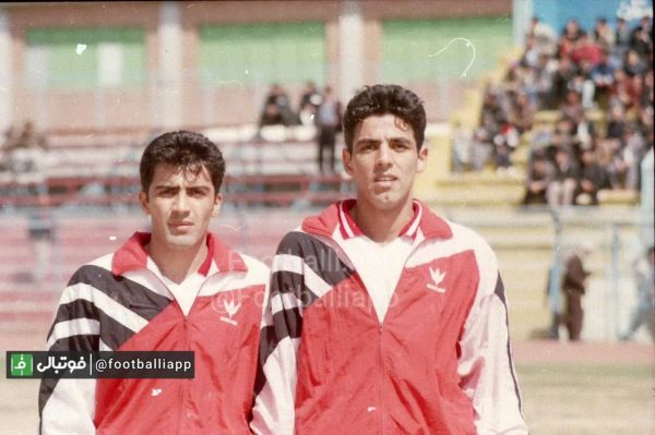  نوستالژی  شهریار داستان و محمدرضا طهماسبی در تیم امید تهران در دهه هفتاد