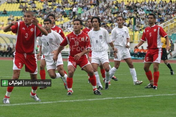  نوستالژی  یحیی گل محمدی، فرهادمجیدی و رحمان رضایی در نمایی از بازی ایران لبنان در سال ۸۳