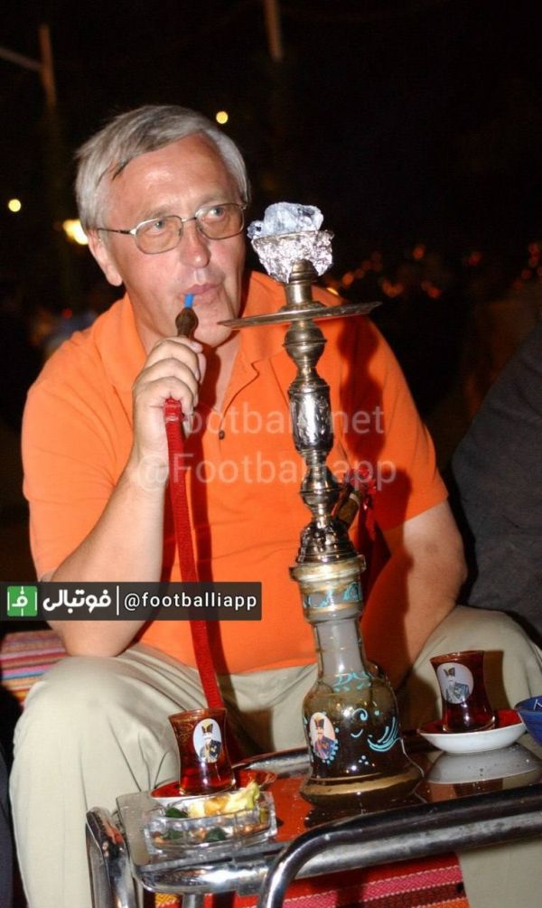  نوستالژی  هانس دیتراشمیت کمک مربی آلمانی و پرحاشیه پرسپولیس در فصل ۸۲-۸۱