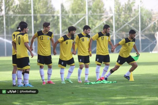 گزارش تصویری تمرین تیم ملی امید یکشنبه 21 فروردین 1401