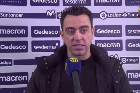 نشست خبری ژاوی پس از پیروزی شیرین بارسلونا مقابل لوانته این برد طلاست