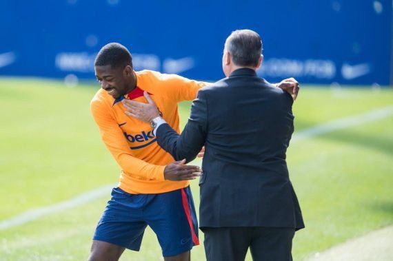 تغییر ۱۸۰ درجهای رویه بارسلونا در خصوص وینگر فرانسوی