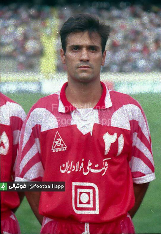  نوستالژی  رضا ترابیان وینگر چپ پرسپولیس در سال ۱۳۷۵