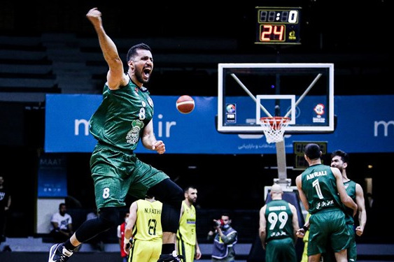  ذوب آهن اولین فینالیست لیگ برتر بسکتبال