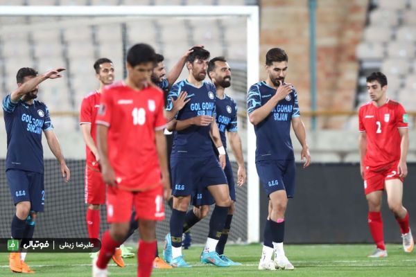 گزارش تصویری اختصاصی دیدار دوستانه تیم ملی امید و گلگهر سیرجان
