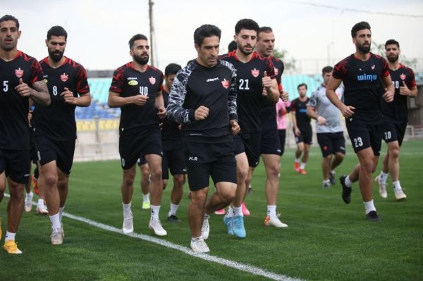 گزارش تمرین پرسپولیس تمرین ۸۰ دقیقهای سرخپوشان امیری کماکان زیر نظر کادر پزشکی