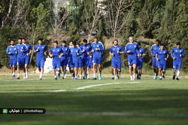 گزارش تصویری تمرین تیم استقلال یکشنبه ۲۸ فروردین