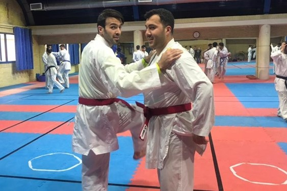 حضور بهمن عسگری در اردوی تیم ملی کاراته پس از یک سال دوری