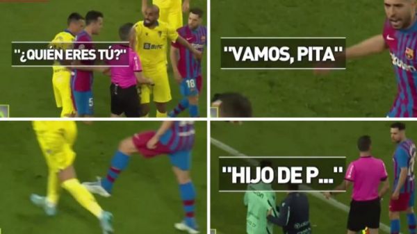  لو رفتن توهین بازیکن باتجربه بارسلونا به داور