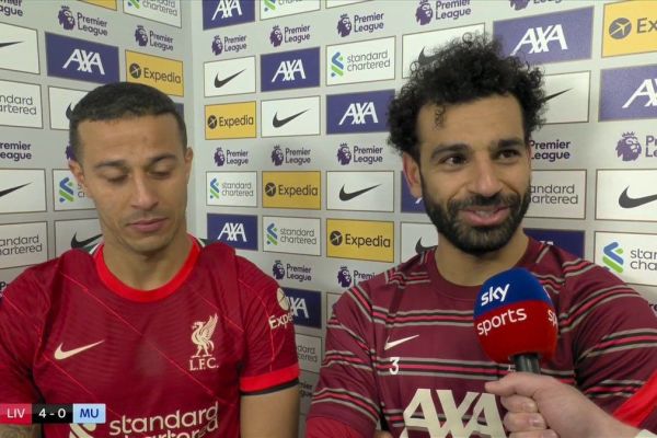 صحبتهای صلاح و تیاگو در واکنش به درخشش خود در بازی با شیاطینسرخ