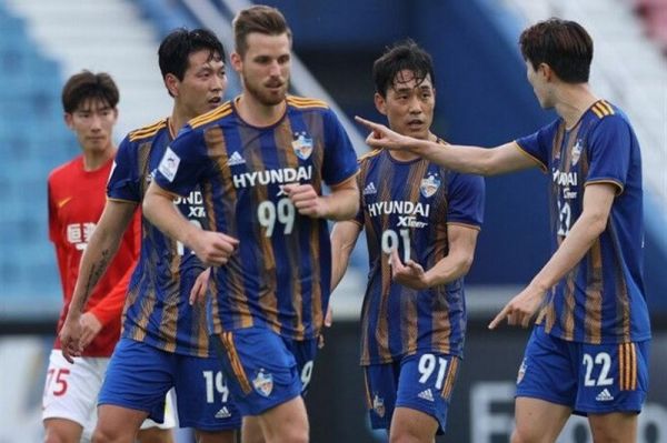 لیگ قهرمانان آسیا برتری پُرگل اولسان هیوندای و پاتوم یونایتد