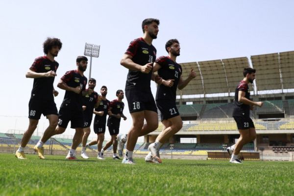 گزارش تمرین پرسپولیس برتری تیم گلمحمدی حضور دو بازیکن زیر نظر کادر پزشکی