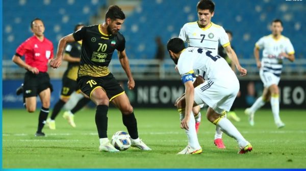 سپاهان دو - پاختاکور یک شهباززاده ناجی تیم نویدکیا در وقتهای تلف شده