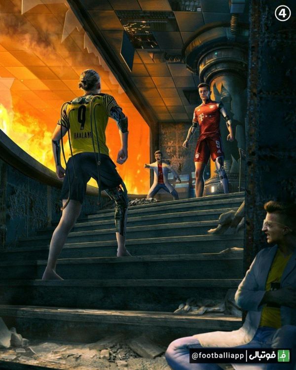  طرح جالب 433 به بهانه دربی درکلاسیکر بین دو تیم بایرن‌ مونیخ و دورتموند