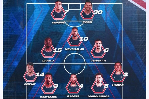  ترکیب استراسبورگ و پاریسن ژرمن؛ راموس در خط دفاع، مسی در خط حمله