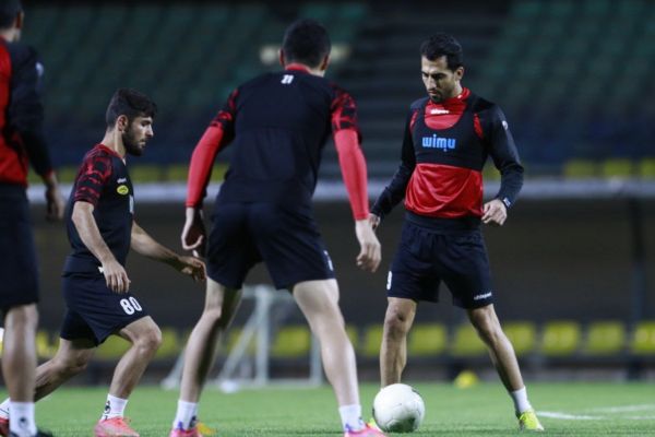 گزارش تمرین پرسپولیس تمرین ۹۰ دقیقهای سرخپوشان با حضور امیری و عبدی