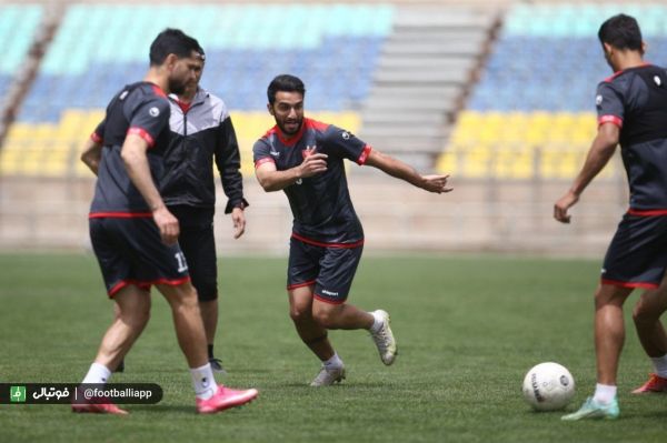 گزارش تصویری تمرین تیم پرسپولیس دوشنبه ۱۲ اردیبهشت