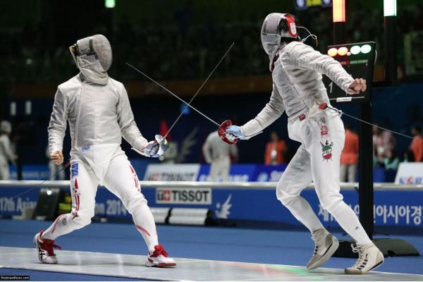 صعود چشمگیر زاهدی در رنکینگ جهانی سابر پاکدامن همچنان در رده دوازدهم