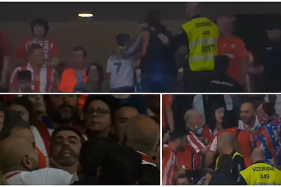  جزییات اخراج پدر و پسر رئالی از ورزشگاه اتلتیکومادرید