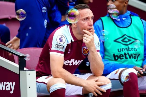 عکس؛ اشکهای کاپیتان وستهام پیش از بازی مقابل منچسترسیتی