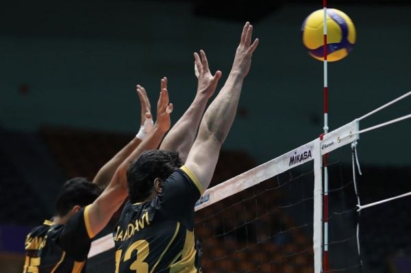 والیبال باشگاههای آسیا پیروزی بی دردسر شهداب مقابل نماینده قطر