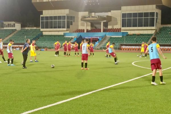 تمرین تیم ملی فوتبال نوجوانان برگزار شد عکس