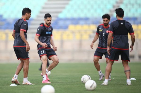 گزارش تمرین پرسپولیس حضور آلکثیر و کرمانیمقدم در کنار سرخپوشان
