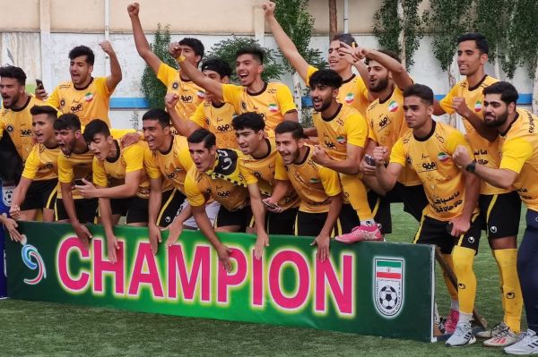  قهرمانی جوانان سپاهان در لیگ برتر ایران  عکس