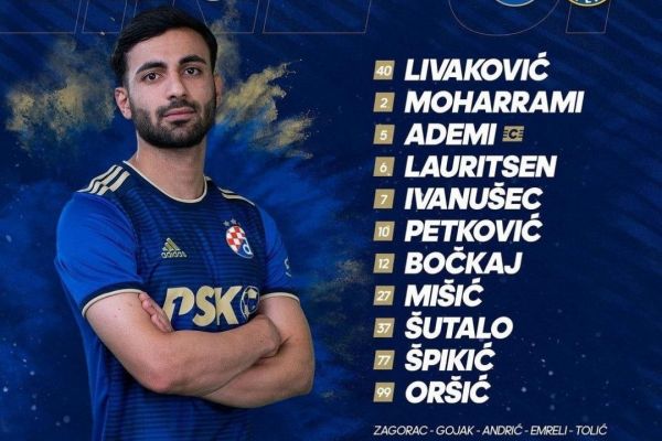 محرمی روی پوستر بازی تیمش در آخرین بازی فصل