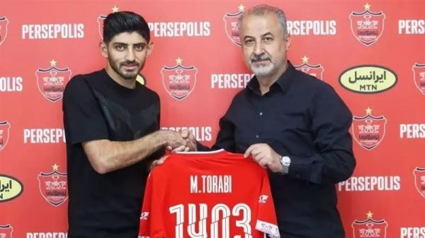  ترابی قراردادش را با پرسپولیس تمدید کرد