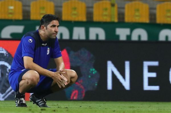 حضور هاشمیان در اردوی تیم ملی و دیدار با رئیس فدراسیون عکس