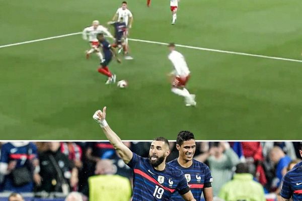 همکاری دیدنی بنزما و انکونکو که کریم را به عددی ویژه رساند عکس