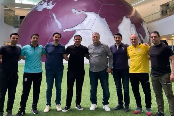  بازدید کادر فنی تيم ملى از مجموعه اسپایر