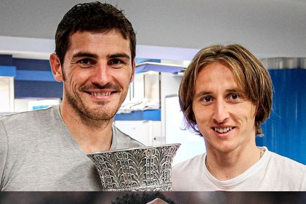 لوکا مودریچ از اولین جام با کاسیاس تا آخرین جام با وینیسیوس عکس