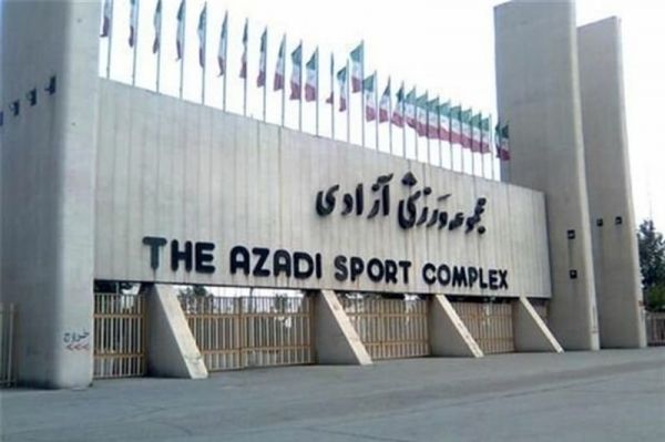  خسارت طوفان تهران به ورزشگاه آزادی  عکس