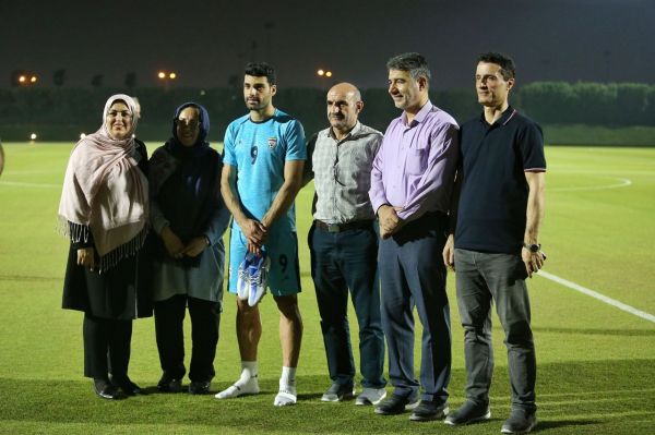 تمرین تیم ملی با حضور تماشگران عکس