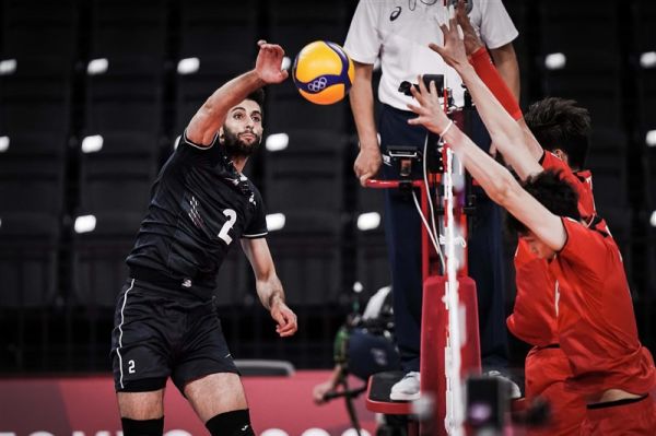 لیگ ملتهای والیبال شکست سنگین ایران مقابل ژاپن